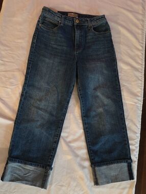 KUT FROM KLOTH Sienna wide cuffed leg jeans 0, 26 waist